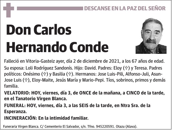 Carlos Hernando Conde