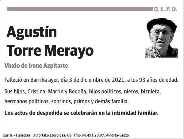 Agustín Torre Merayo