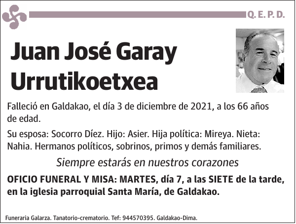 Juan José Garay Urrutikoetxea