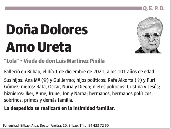 Dolores Amo Ureta