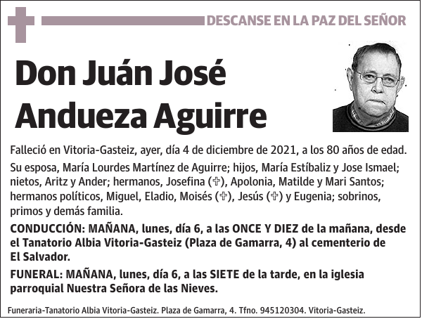 Juán José Andueza Aguirre