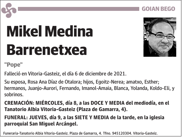 Mikel Medina Barrenetxea