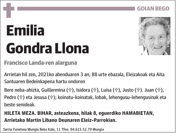 Emilia Gondra Llona