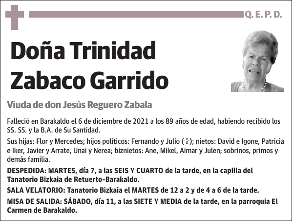 Trinidad Zabaco Garrido