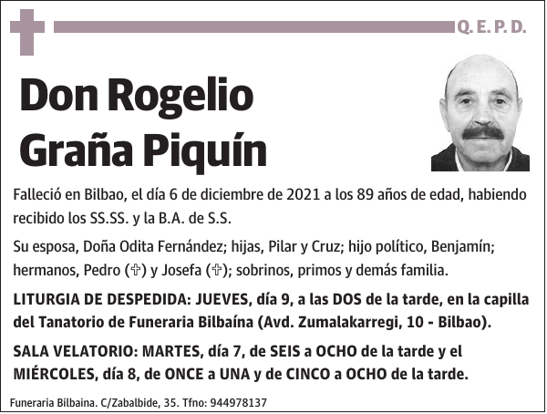 Rogelio Graña Piquín