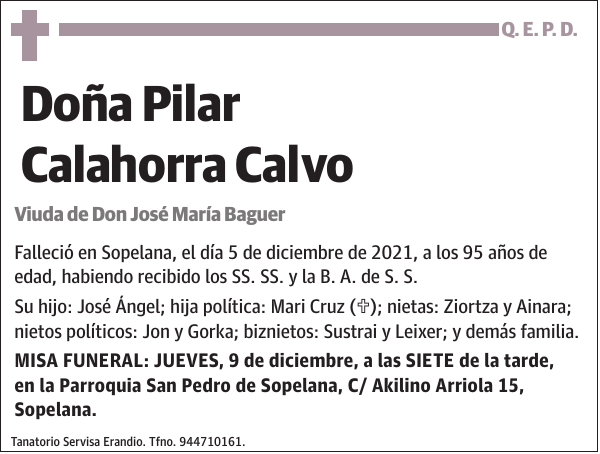 Pilar Calahorra Calvo