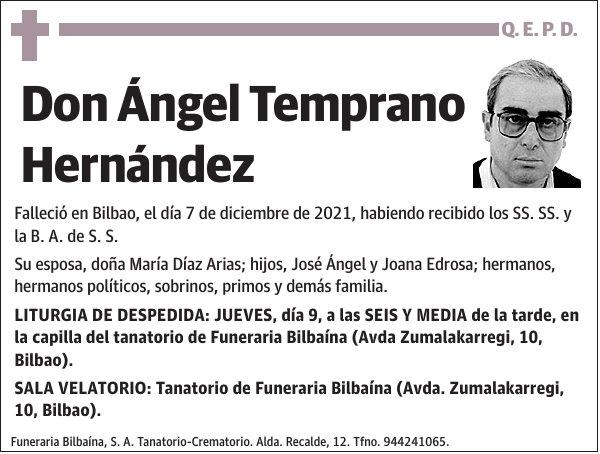 Ángel Temprano Hernández