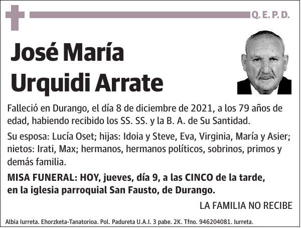 José María Urquidi Arrate