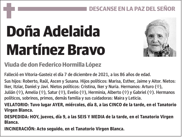 Adelaida Martínez Bravo