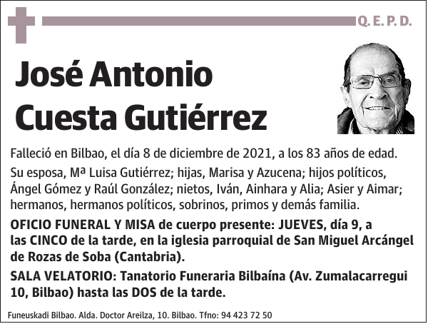 José Antonio Cuesta Gutiérrez