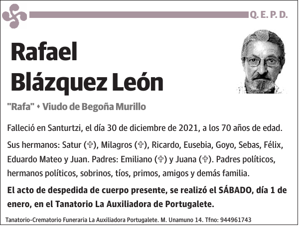 Rafael Blázquez León