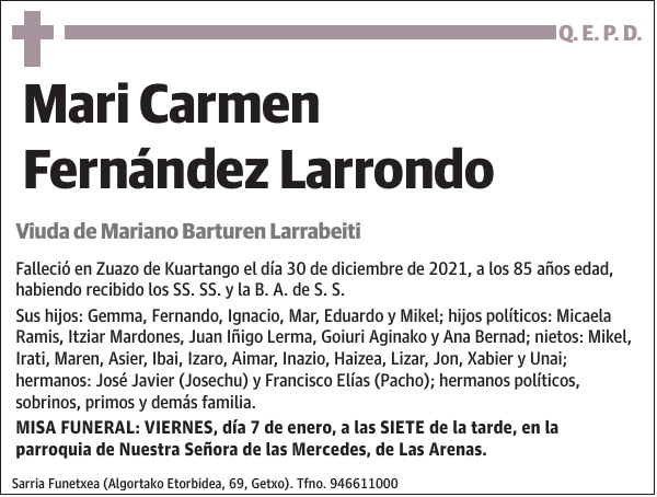 Mari Carmen Fernández Larrondo