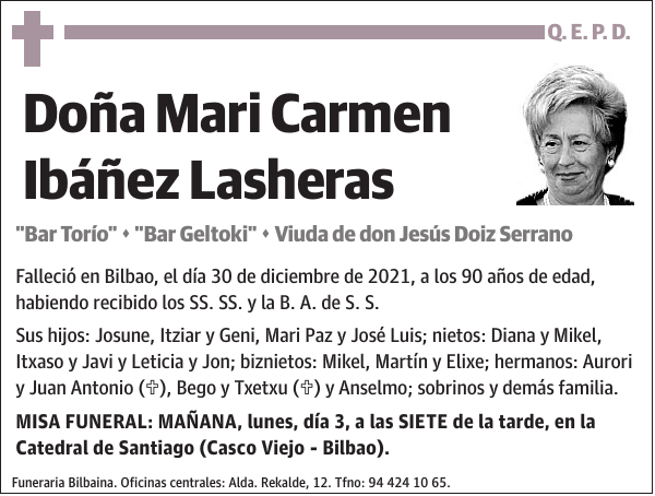 Mari Carmen Ibáñez Lasheras