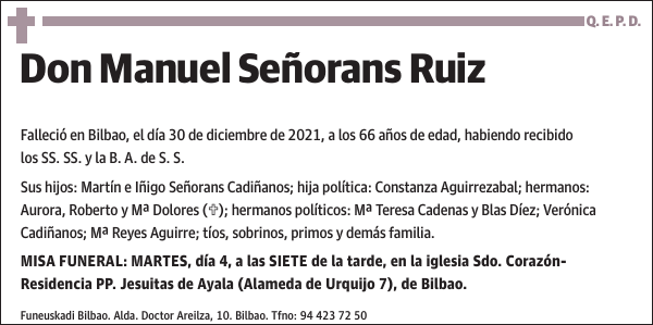 Manuel Señorans Ruiz