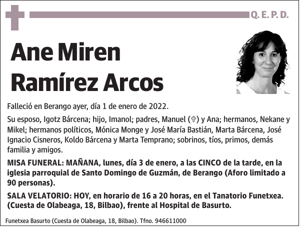 Ane Miren Ramírez Arcos