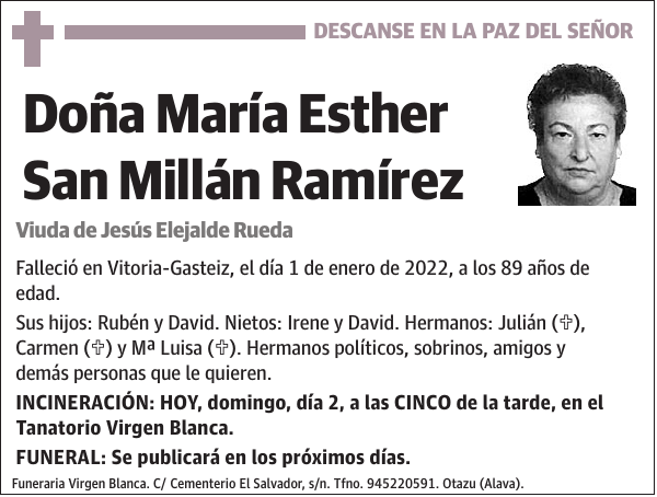 María Esther San Millán Ramírez