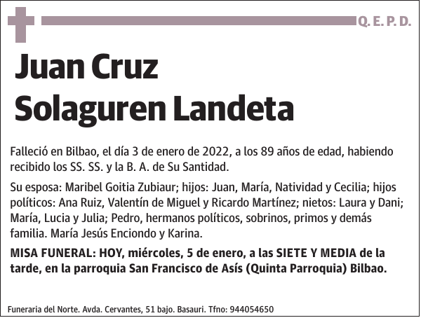 Juan Cruz Solaguren Landeta