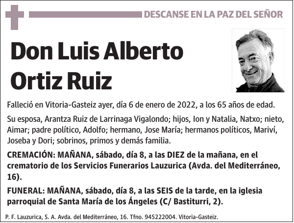 Luis Alberto Ortiz Ruiz