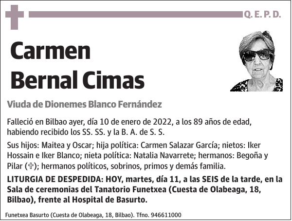 Carmen Bernal Cimas