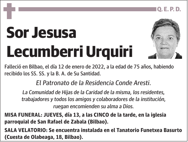 Jesusa Lecumberri Urquiri