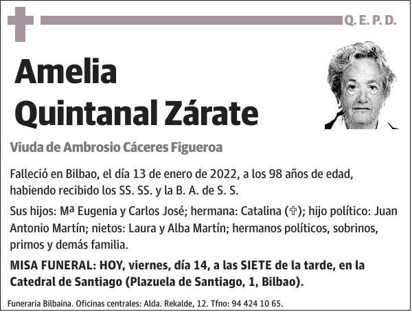 Amelia Quintanal Zárate