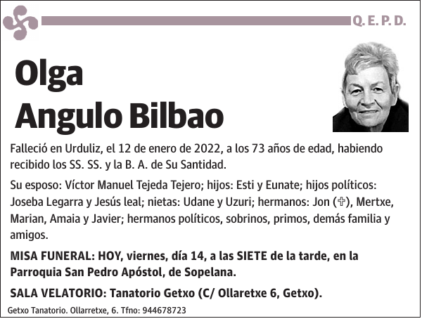 Olga Angulo Bilbao