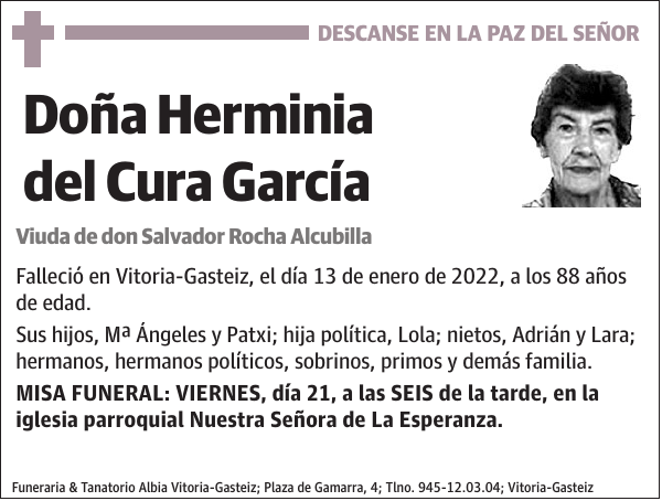 Herminia del Cura García