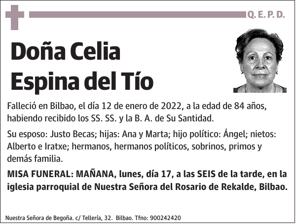 Celia Espina del Tío