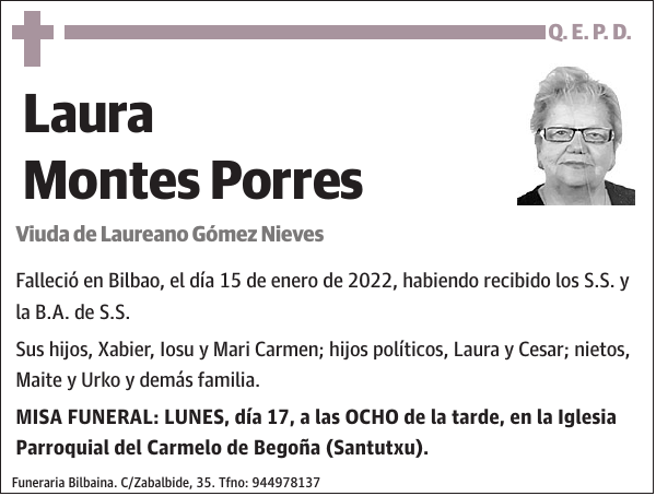 Laura Montes Porres