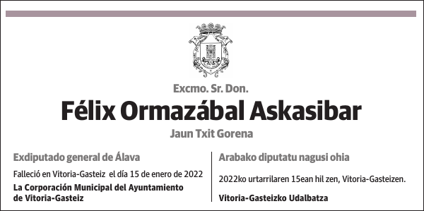 Félix Ormazábal Askasibar