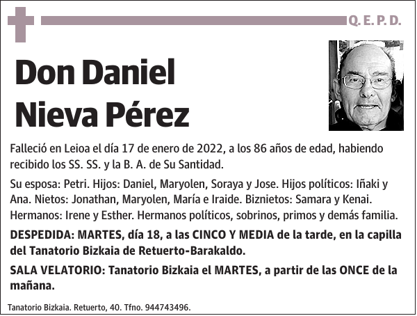 Daniel Nieva Pérez