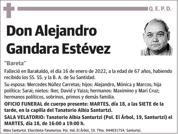 Alejandro Gandara Estévez