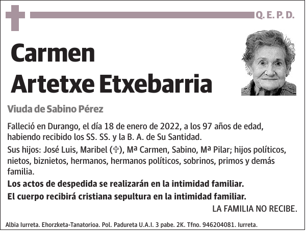 Carmen Artetxe Etxebarria