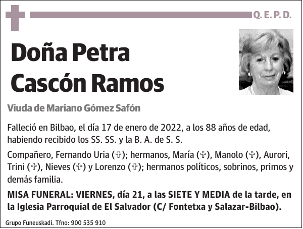 Petra Cascón Ramos