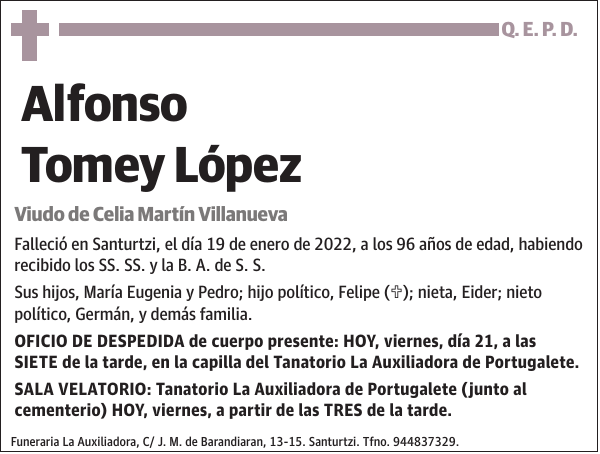 Alfonso Tomey López