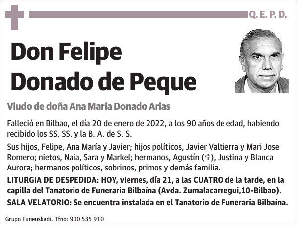 Felipe Donado de Peque