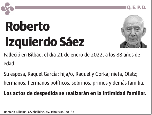 Roberto Izquierdo Sáez