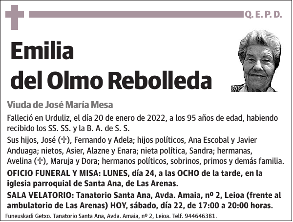 Emilia del Olmo Rebolleda