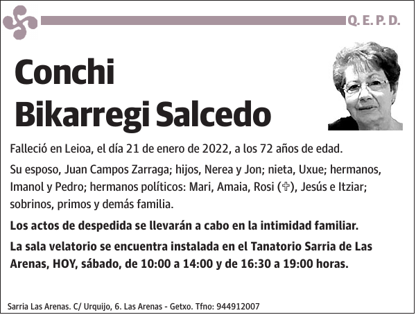 Conchi Bikarregi Salcedo