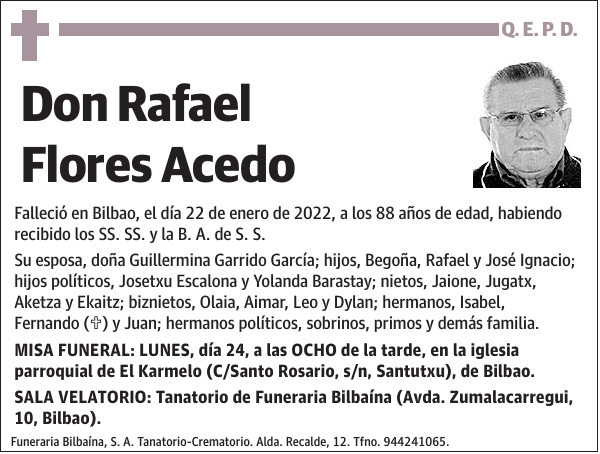 Rafael Flores Acedo