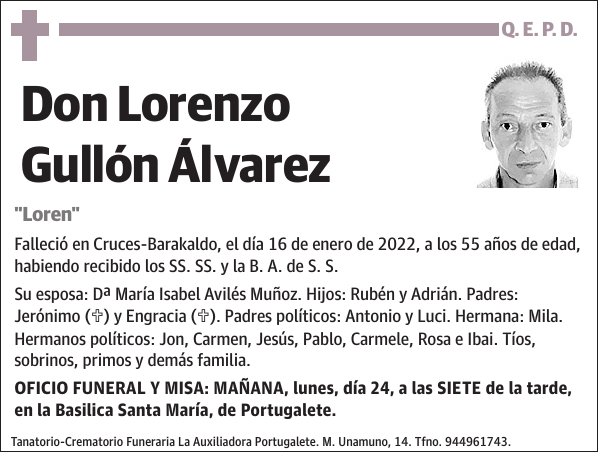 Lorenzo Gullón Álvarez