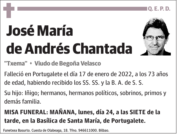 José María de Andrés Chantada