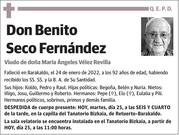 Benito Seco Fernández