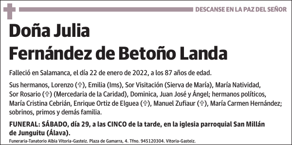 Julia Fernández de Betoño Landa