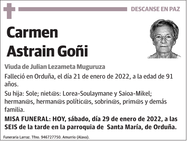 Carmen Astrain Goñi