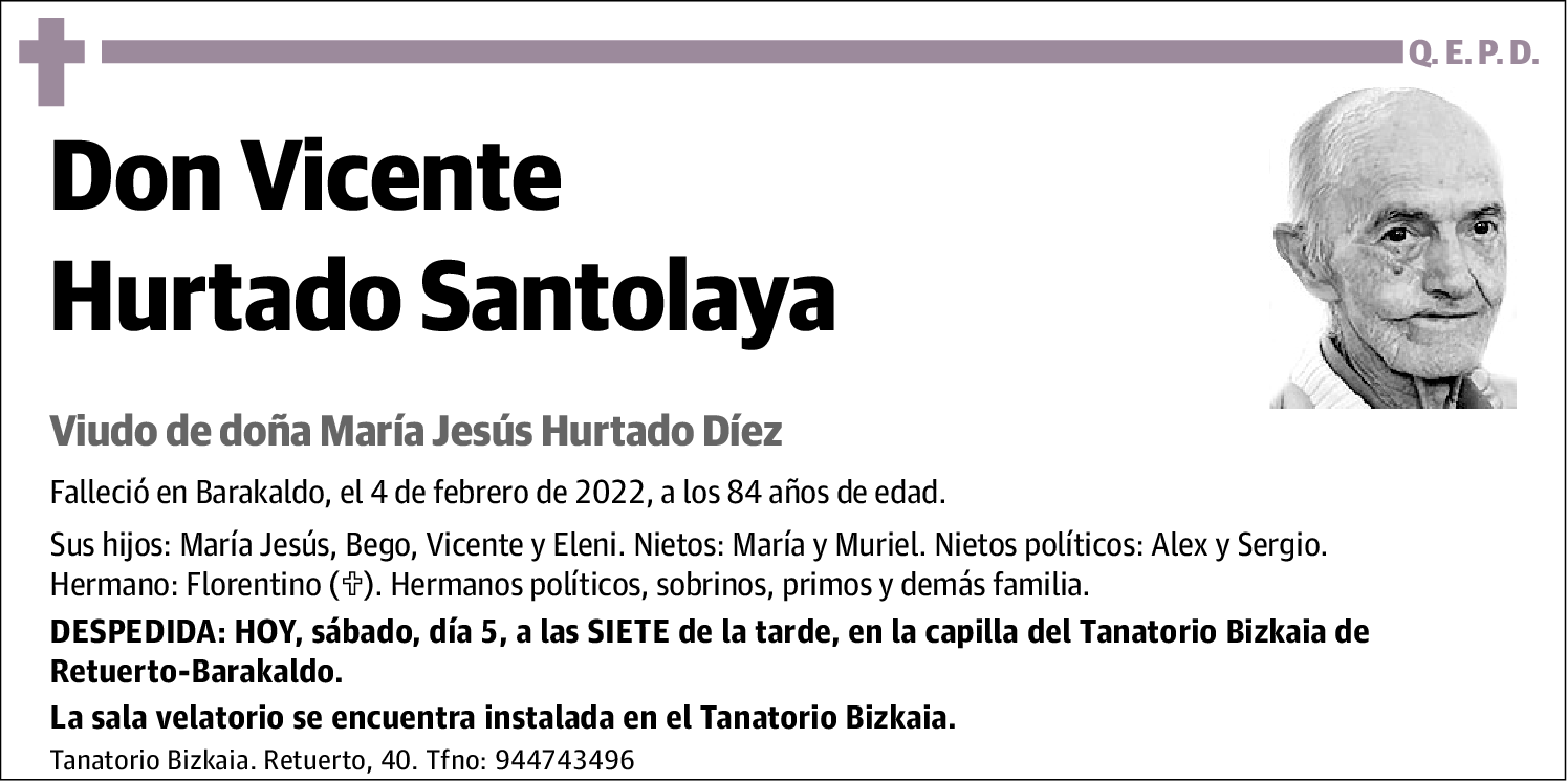 Vicente Hurtado Santolaya