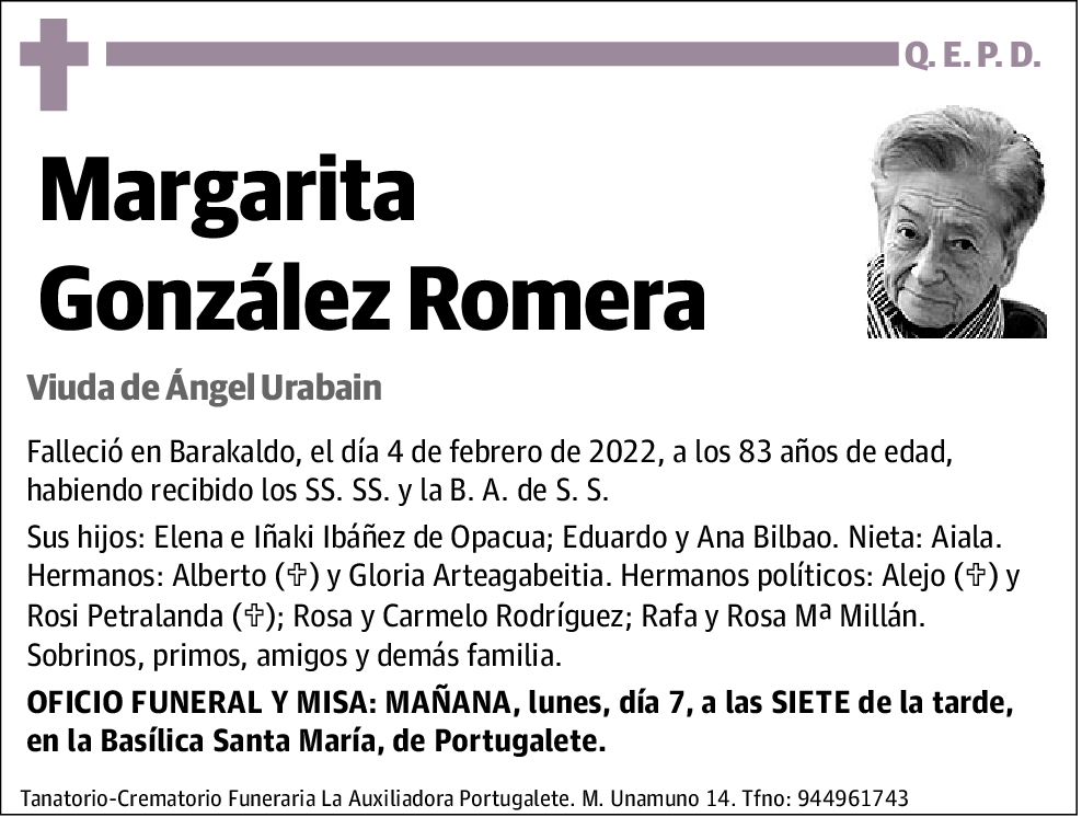 Margarita González Romera