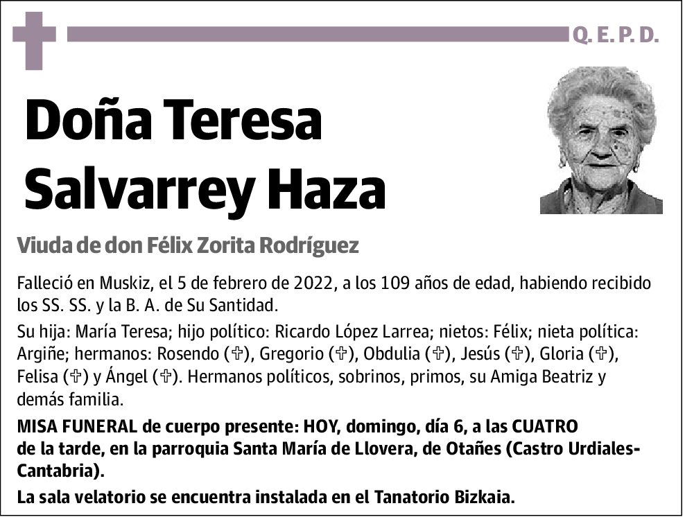 Teresa Salvarrey Haza