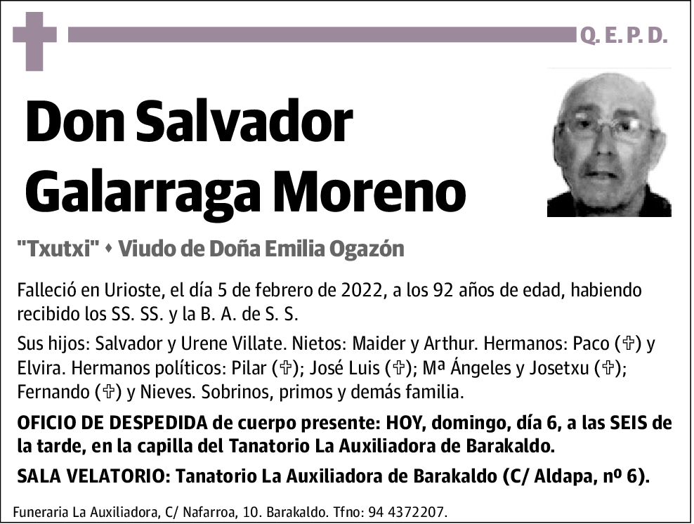 Salvador Galarraga Moreno