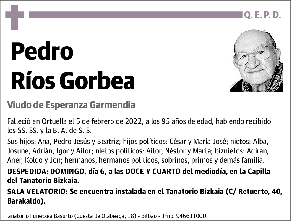 Pedro Ríos Gorbea